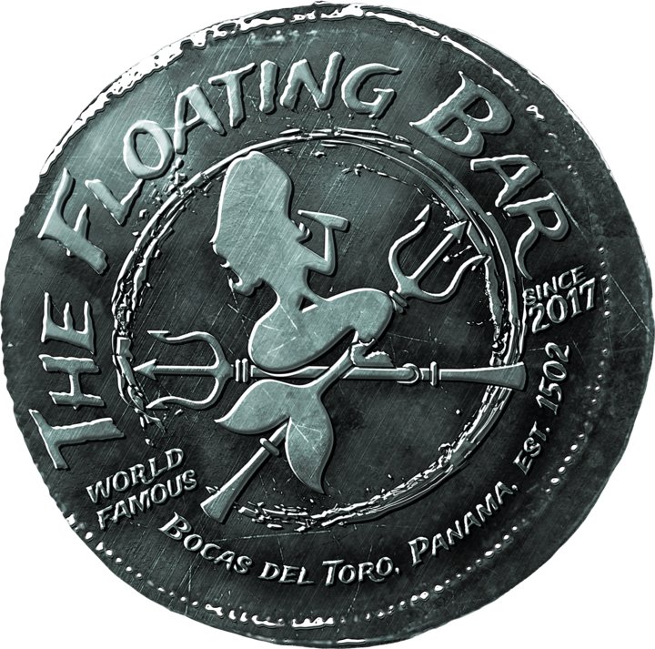The Floating Bar silver doubloon